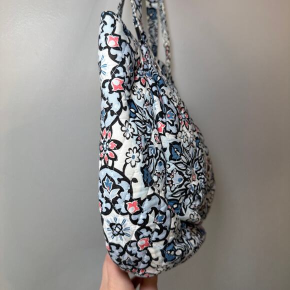 Vera Bradley Lisbon Medallion Floral Print Glenna Tote Bag Purse - Picture 3 of 9